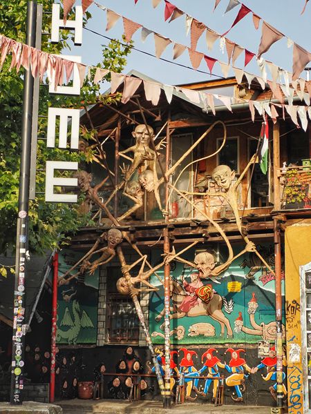 De wijk Metelkova in Ljubljana